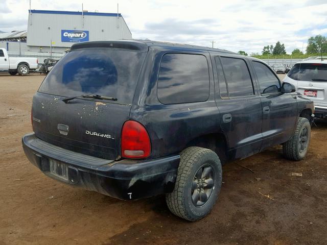 1D4HS38N13F528519 - 2003 DODGE DURANGO SP BLACK photo 4