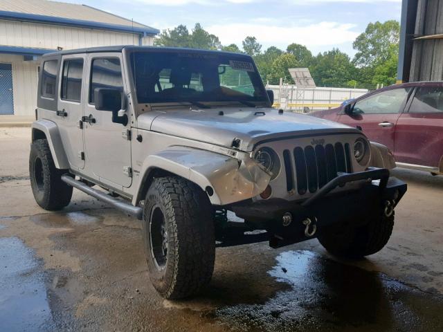 1J4GB59127L112240 - 2007 JEEP WRANGLER S SILVER photo 1