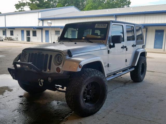 1J4GB59127L112240 - 2007 JEEP WRANGLER S SILVER photo 2