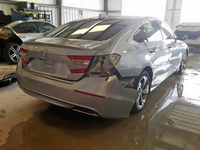 1HGCV1F56JA217024 - 2018 HONDA ACCORD EXL SILVER photo 4