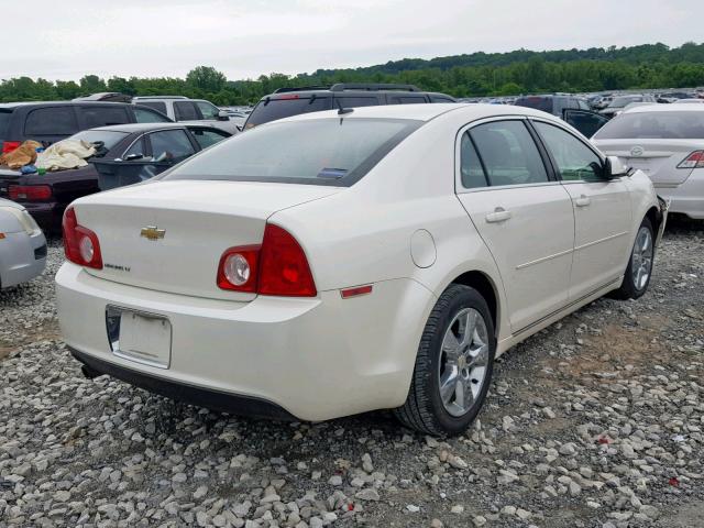 1G1ZC5E19BF209744 - 2011 CHEVROLET MALIBU 1LT WHITE photo 4