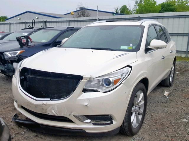 5GAKVDKD0DJ212836 - 2013 BUICK ENCLAVE CREAM photo 2