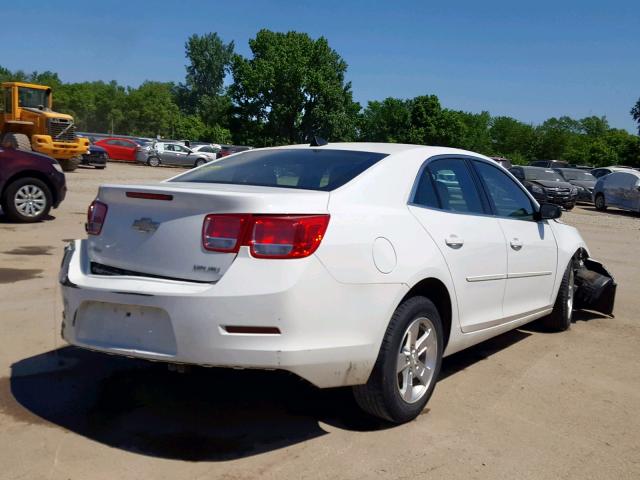 1G11B5SA0DF173210 - 2013 CHEVROLET MALIBU LS WHITE photo 4