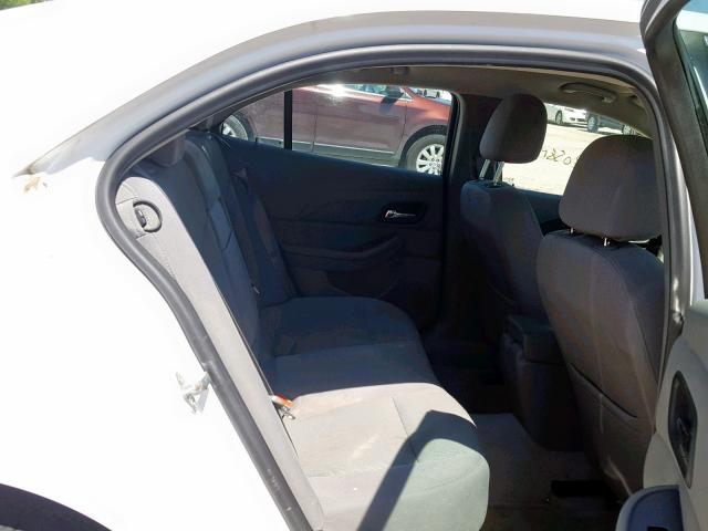 1G11B5SA0DF173210 - 2013 CHEVROLET MALIBU LS WHITE photo 6