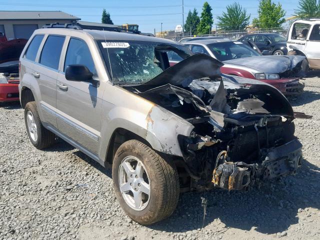 1J4HR58N95C623834 - 2005 JEEP GRAND CHER GOLD photo 1