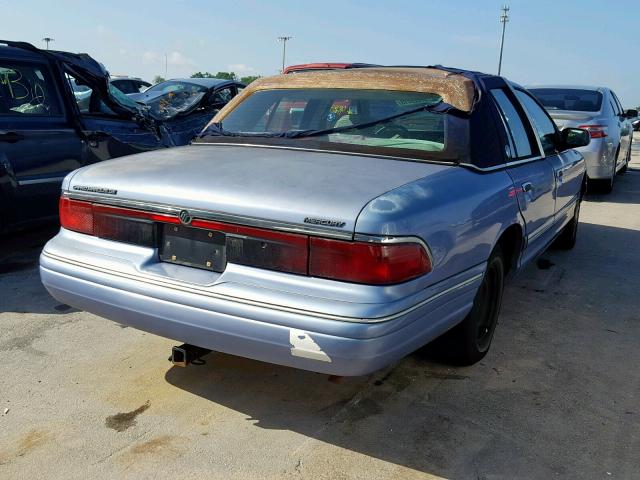 2MELM74W7SX656935 - 1995 MERCURY GRAND MARQ BLUE photo 4