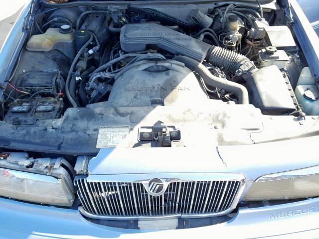 2MELM74W7SX656935 - 1995 MERCURY GRAND MARQ BLUE photo 7