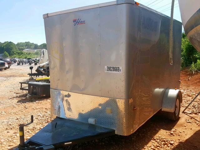 5E2B11215J1056438 - 2018 UTILITY TRAILER SILVER photo 2