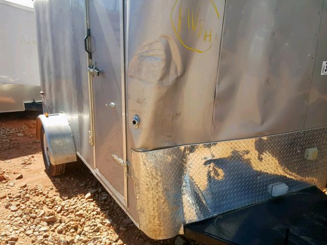 5E2B11215J1056438 - 2018 UTILITY TRAILER SILVER photo 9