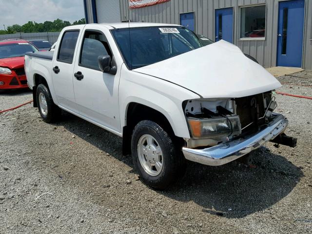 1GCCS13E778161185 - 2007 CHEVROLET COLORADO WHITE photo 1