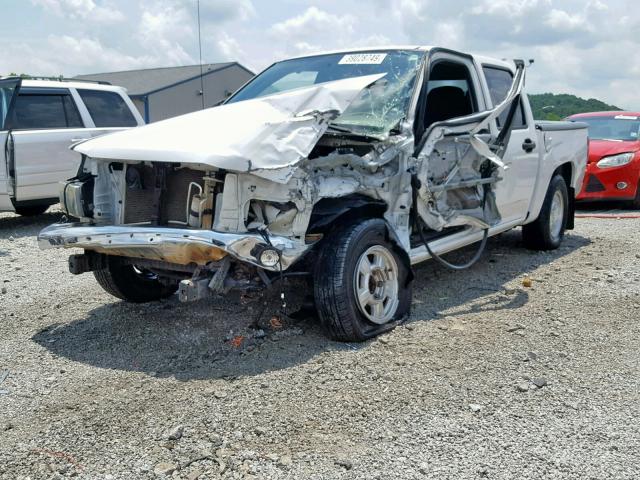 1GCCS13E778161185 - 2007 CHEVROLET COLORADO WHITE photo 2