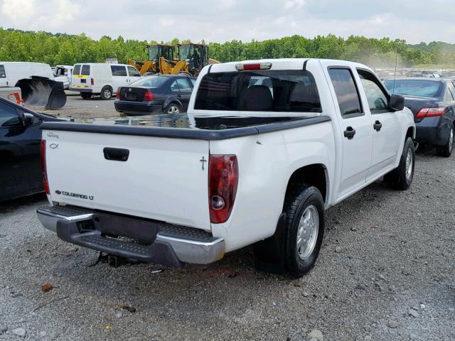 1GCCS13E778161185 - 2007 CHEVROLET COLORADO WHITE photo 4