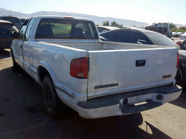 1GTCS19X9X8515331 - 1999 GMC SONOMA WHITE photo 3