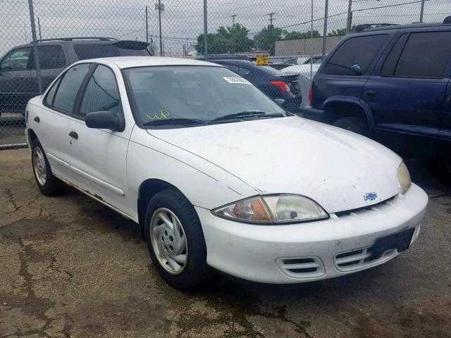 1G1JF5240Y7216958 - 2000 CHEVROLET CAVALIER L WHITE photo 1