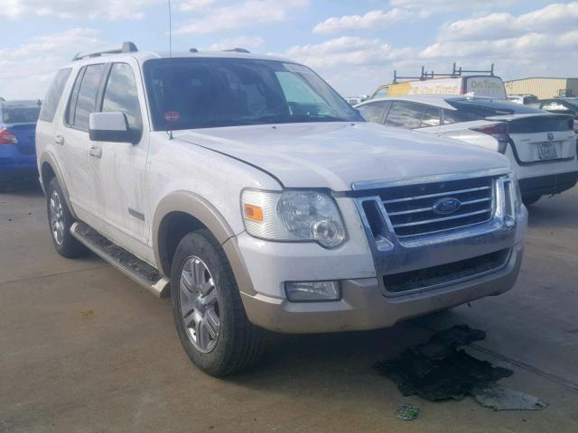 1FMEU64EX7UB47573 - 2007 FORD EXPLORER E WHITE photo 1