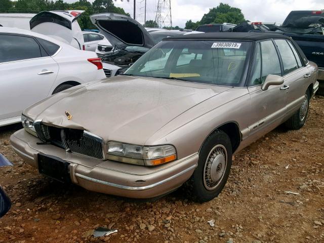 1G4CW52K2SH658927 - 1995 BUICK PARK AVENU TAN photo 2