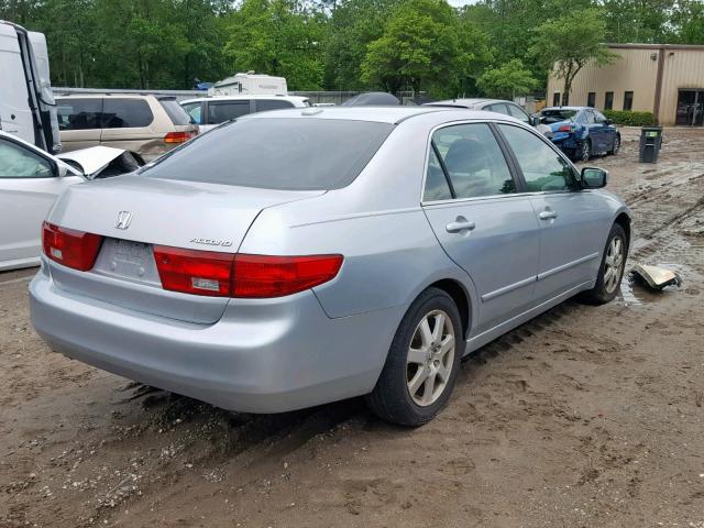 1HGCM66575A069973 - 2005 HONDA ACCORD EX SILVER photo 4