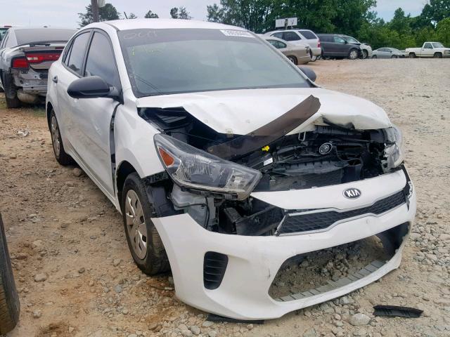 3KPA24AB5JE059544 - 2018 KIA RIO LX WHITE photo 1