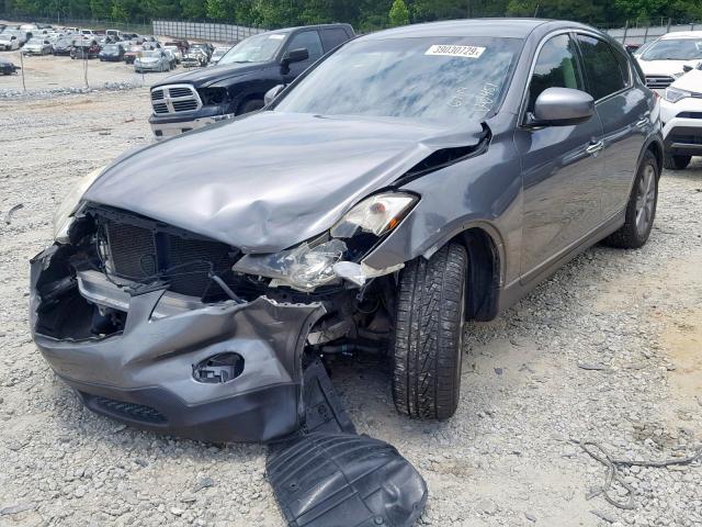 JN1AJ0HP8BM800451 - 2011 INFINITI EX35 BASE GRAY photo 2