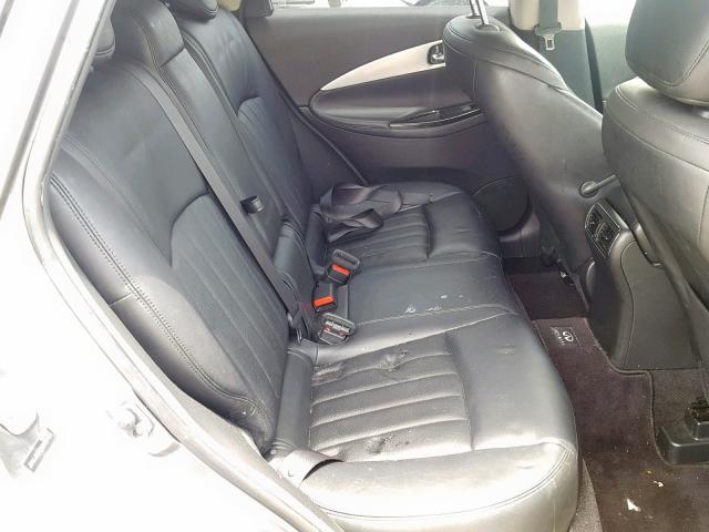 JN1AJ0HP8BM800451 - 2011 INFINITI EX35 BASE GRAY photo 6