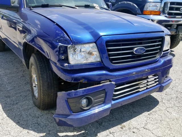 1FTYR14UX6PA35334 - 2006 FORD RANGER SUP BLUE photo 9