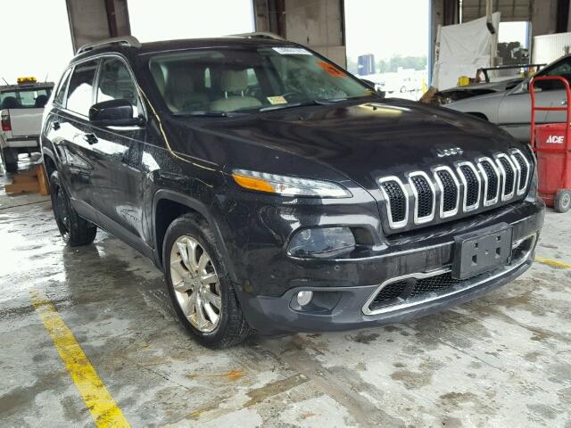 1C4PJLDS0FW731154 - 2015 JEEP CHEROKEE L BLACK photo 1