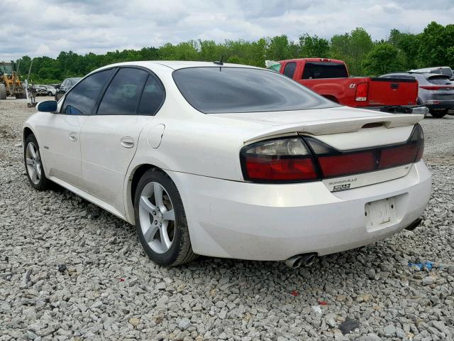 1G2HZ54YX5U158291 - 2005 PONTIAC BONNEVILLE WHITE photo 3