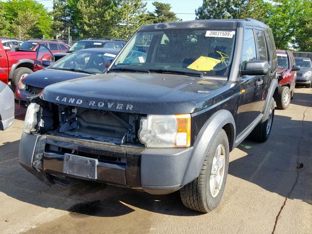 SALAD24455A340384 - 2005 LAND ROVER LR3 SE BLACK photo 2