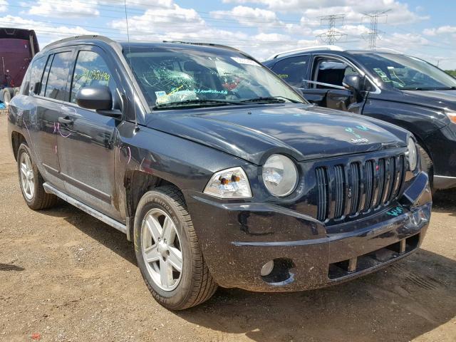 1J8FF47W38D553023 - 2008 JEEP COMPASS SP Қара фото 1