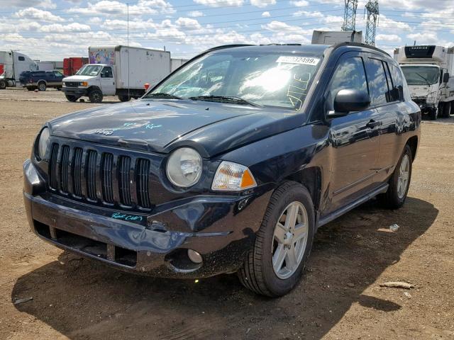 1J8FF47W38D553023 - 2008 JEEP COMPASS SP Қара фото 2
