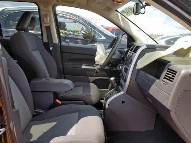 1J8FF47W38D553023 - 2008 JEEP COMPASS SP Қара фото 5