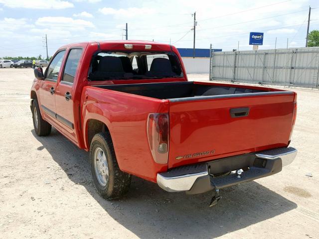 1GCCS339988230815 - 2008 CHEVROLET COLORADO L RED photo 3