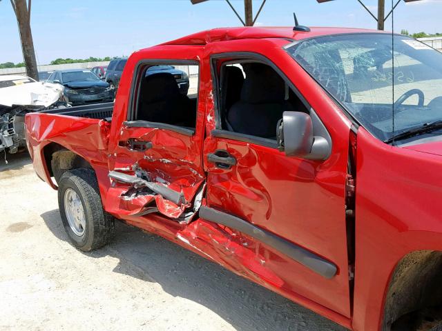 1GCCS339988230815 - 2008 CHEVROLET COLORADO L RED photo 9