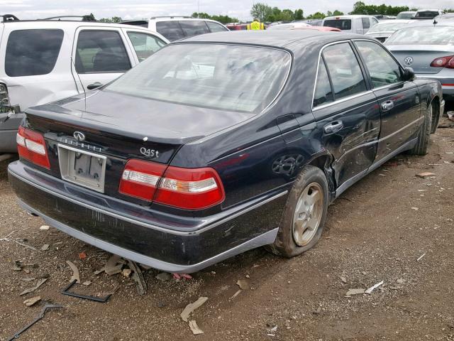 JNKBY31A6WM400588 - 1998 INFINITI Q45 BASE BLACK photo 4