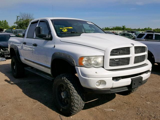 1D7KS28C56J214388 - 2006 DODGE RAM 2500 S WHITE photo 1