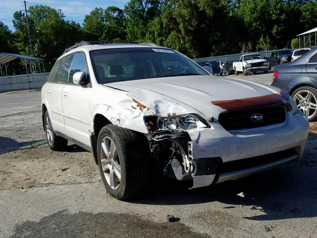 4S4BP86C864309202 - 2006 SUBARU LEGACY OUT WHITE photo 1