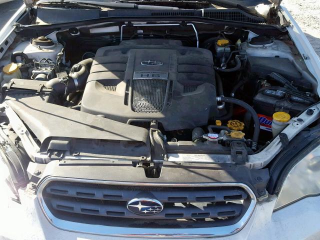 4S4BP86C864309202 - 2006 SUBARU LEGACY OUT WHITE photo 7