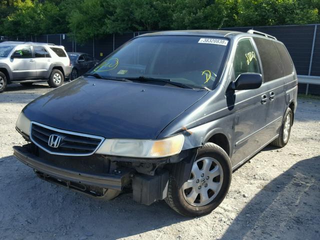5FNRL18613B024150 - 2003 HONDA ODYSSEY EX GRAY photo 2