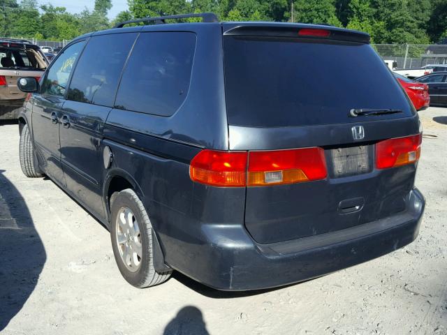 5FNRL18613B024150 - 2003 HONDA ODYSSEY EX GRAY photo 3