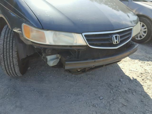 5FNRL18613B024150 - 2003 HONDA ODYSSEY EX GRAY photo 9