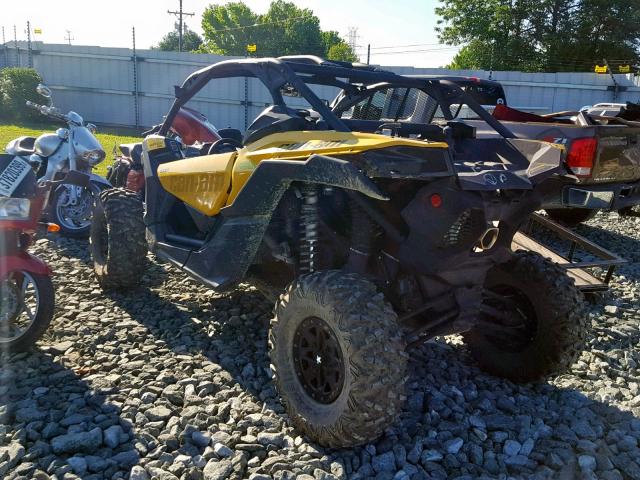 3JBVDAW27HK001274 - 2017 CAN-AM MAVERICK X YELLOW photo 3