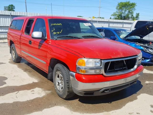 2GTEC19T4Y1115684 - 2000 GMC NEW SIERRA RED photo 1