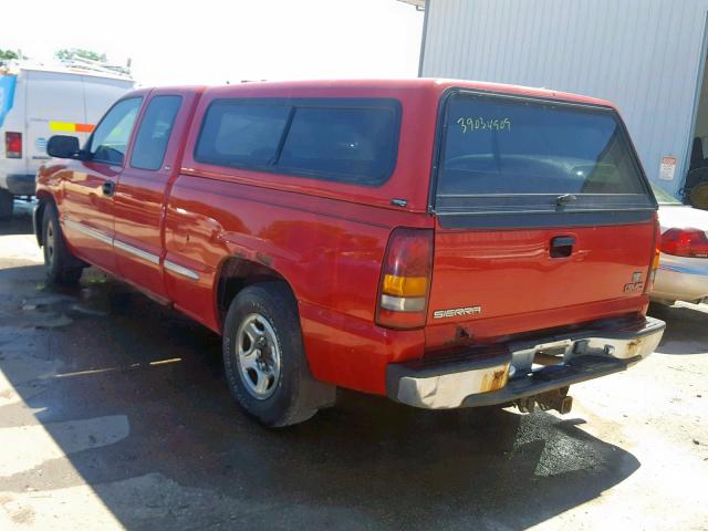 2GTEC19T4Y1115684 - 2000 GMC NEW SIERRA RED photo 3