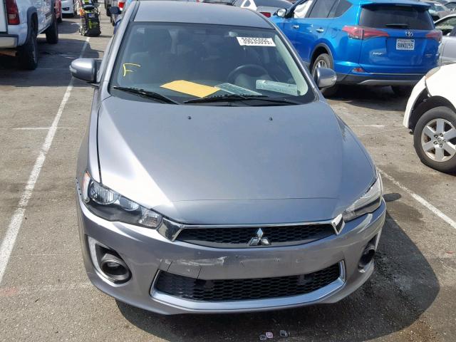 JA32U2FU6GU006485 - 2016 MITSUBISHI LANCER ES GRAY photo 9