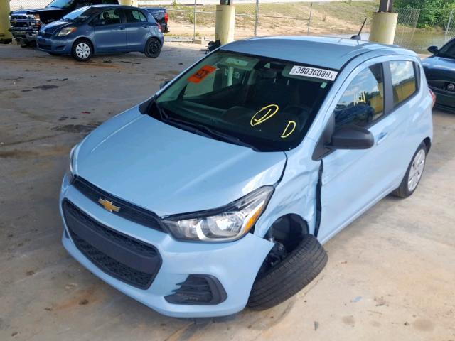 KL8CB6SA5GC575678 - 2016 CHEVROLET SPARK LS WHITE photo 2