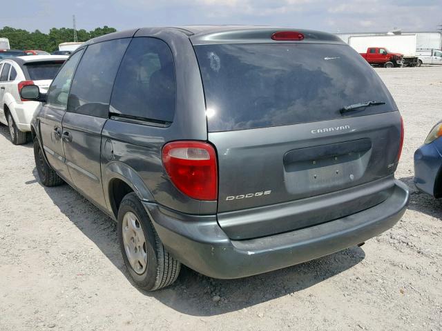 1D4GP25333B121898 - 2003 DODGE CARAVAN SE GREEN photo 3