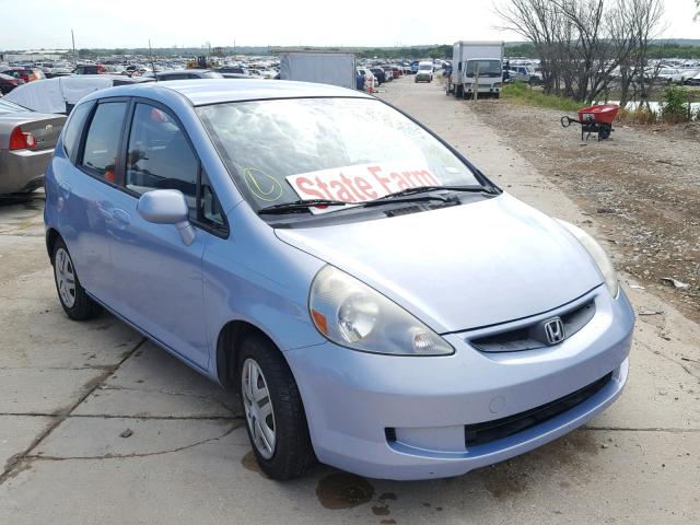 JHMGD38438S066018 - 2008 HONDA FIT BLUE photo 1