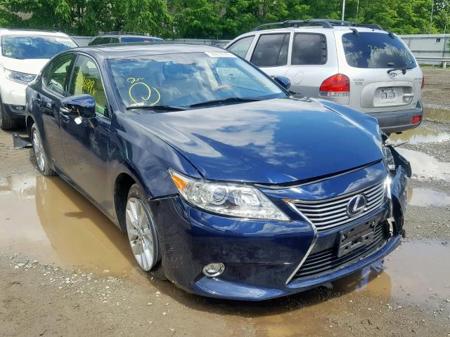 JTHBW1GG3F2100184 - 2015 LEXUS ES 300H BLUE photo 1