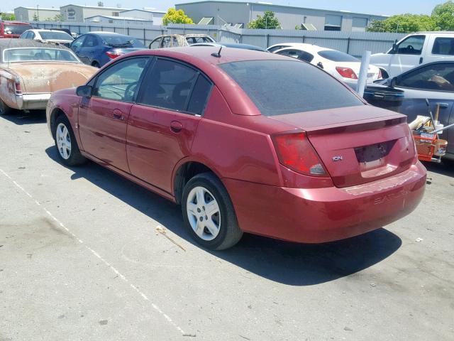 1G8AZ55F86Z162218 - 2006 SATURN ION LEVEL MAROON photo 3