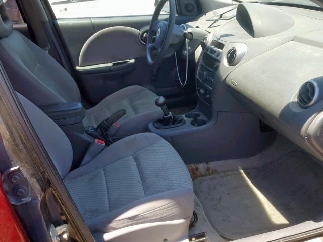 1G8AZ55F86Z162218 - 2006 SATURN ION LEVEL MAROON photo 5